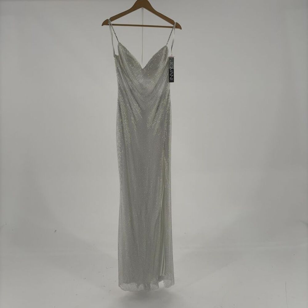 Jovani Solid Net Gown